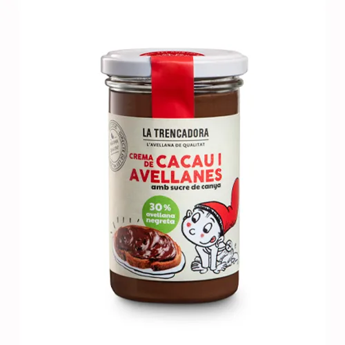 Bote Crema de Cacau i Avellanes — La Trencadora